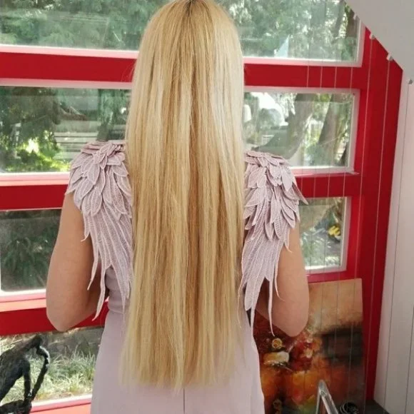 ANGEL WINGS Sky Blue Or Blush Pink … - Picture 4 of 4